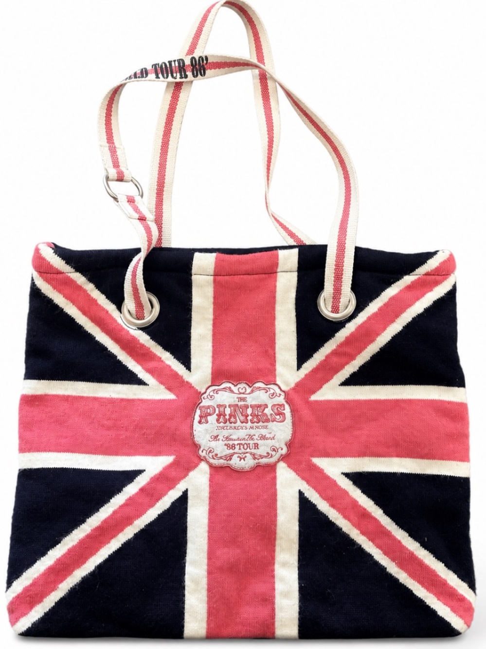 Victoria’s Secret “The Pinks Love & Rock N Roll Around The World ‘86 Tour Tote